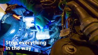 How to remove and replace an Oil Filter Housing on a 2008 Audi A4 2.0T