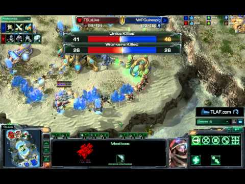 Game 4 - TSL.Alive vs MVPGuineaPig - TLAF Map Contest TL Open Finals