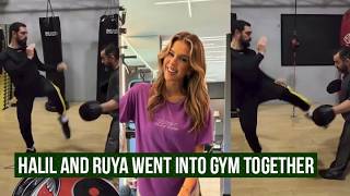 Halil Ibrahim Ceyhan and Ruya Coric At Same Gym Together