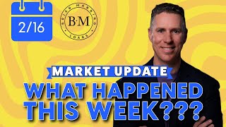 Why did the markets go crazy this week? // Friday Market Update: February 16th 2024 w/ BRIAN MANNING
