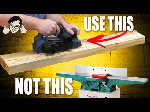 Clever things you can do with an ELECTRIC hand planer