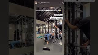 女優 (@ngs_shiho826) ジム トレーニング動画 #shorts