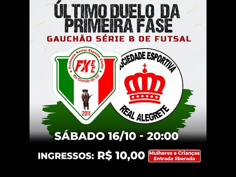 Fontoura Xavier Futsal x Real Alegrete - Gauchão Série B