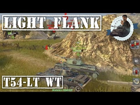 WOT Blitz - T54 LTWT - This Light can Flank ||WOT Blitz||