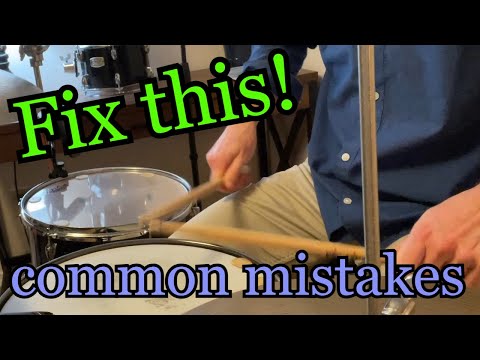 The 3 Hand Technique MISTAKES you need to avoid! | Drum Lesson