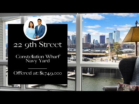 Professionally Designed, Tastefully Decorated Townhome at Constellation Wharf!