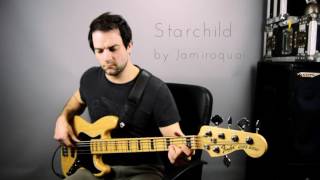 Starchild - Jamiroquai. Bass guitar cover by Mitch Cockman - Yorkshire Bass Player