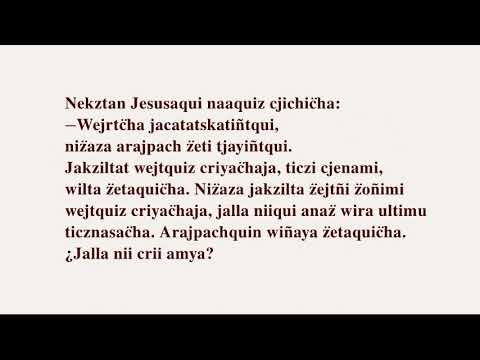 Jesusaqui Cristuc̈ha Sabaya Oruro Department Bolivia Uchun Maa Taqu Chipay taqu Chipaya Puquina