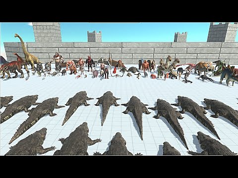PURUSSAURUS VS FACTION at almost same price - Animal Revolt Battle Simulator