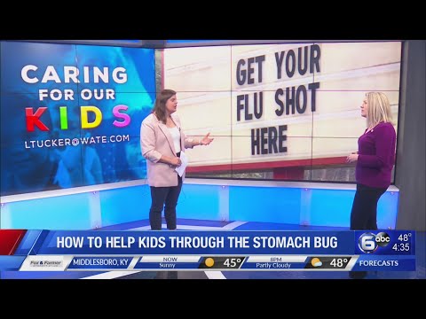 How to help kids through the stomach bug