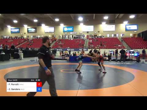 2018 Marine Corps US Open/Senior Men's Freestyle 57 3rd Place - Frank Perrelli (TMWC) Vs. Zach San