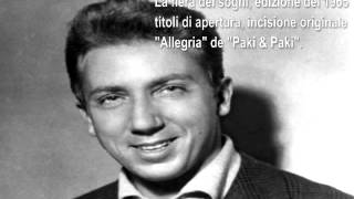 La fiera dei sogni, edizione 1965, titoli di apertura incisione originale