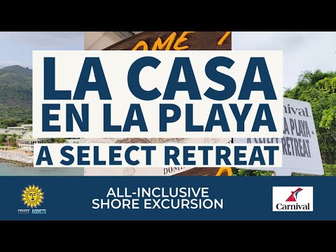 La Casa En La Playa - A Select Retreat all-inclusive shore excursion in Amber Cove