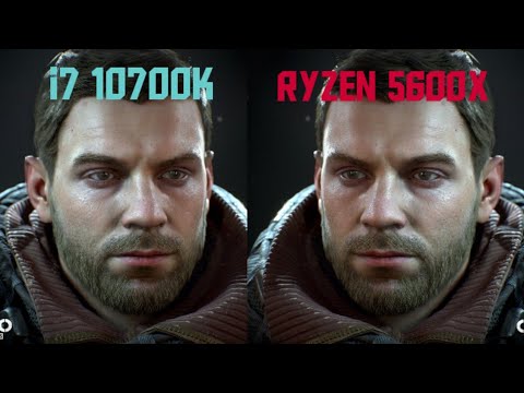 Intel Core i7-10700K vs Ryzen 5 5600X with RTX 3080 | Test in 7 Games