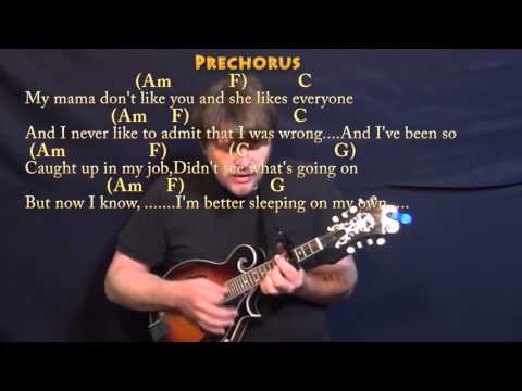 Love Yourself (Justin Bieber) Mandolin Cover Lesson with Chords/Lyrics
