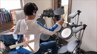 Sikth - Hold My Finger (Drums &amp; Bass Cover)