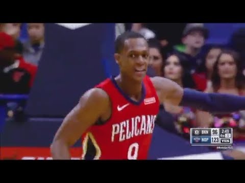 Rajon Rondo's 25 assists from Nets-Pelicans in under 1 minute | ESPN