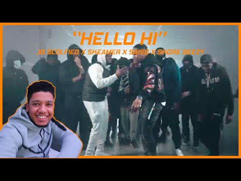 JB Scofield x Skeamer x Sai So x Skore Beezy - Hello Hi [Music Video] | GRM Daily | REACTION