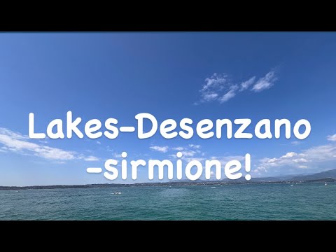 Lago (lake)-Desenzano-sirmione | Italy 🇮🇹!