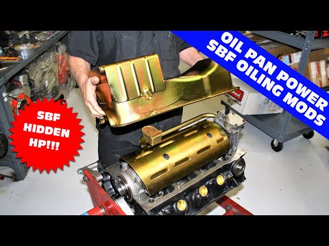 HORSEPOWER FROM AN OIL PAN? CHEAP AND STOCK SBF PANS VS MILODON OIL PAN UPGRADES. RESULTS-347 & 427