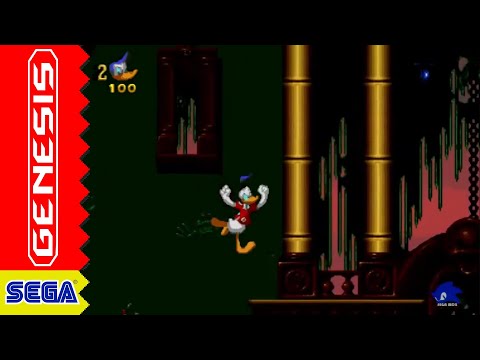 Disney's Donald in Maui Mallard (Sega Genesis) - Longplay - 60fps -