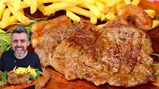 CHEGA DE BIFE SECO!! O SEGREDO DO BIFE PERFEITO - SUCULENTO E DELICIOSO - Receitas de Pai