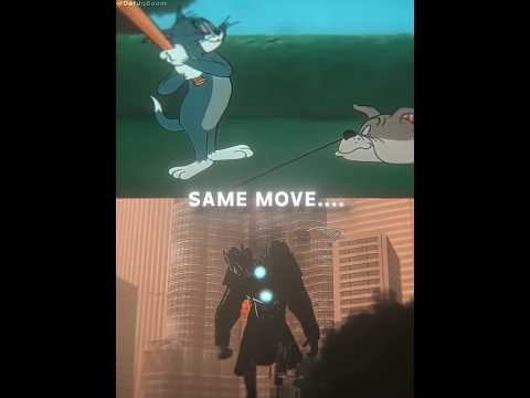 Titan Cameraman is a Tom & Jerry fan? | SKIBIDI TOILET | #shorts #forskibiditoilet #edit