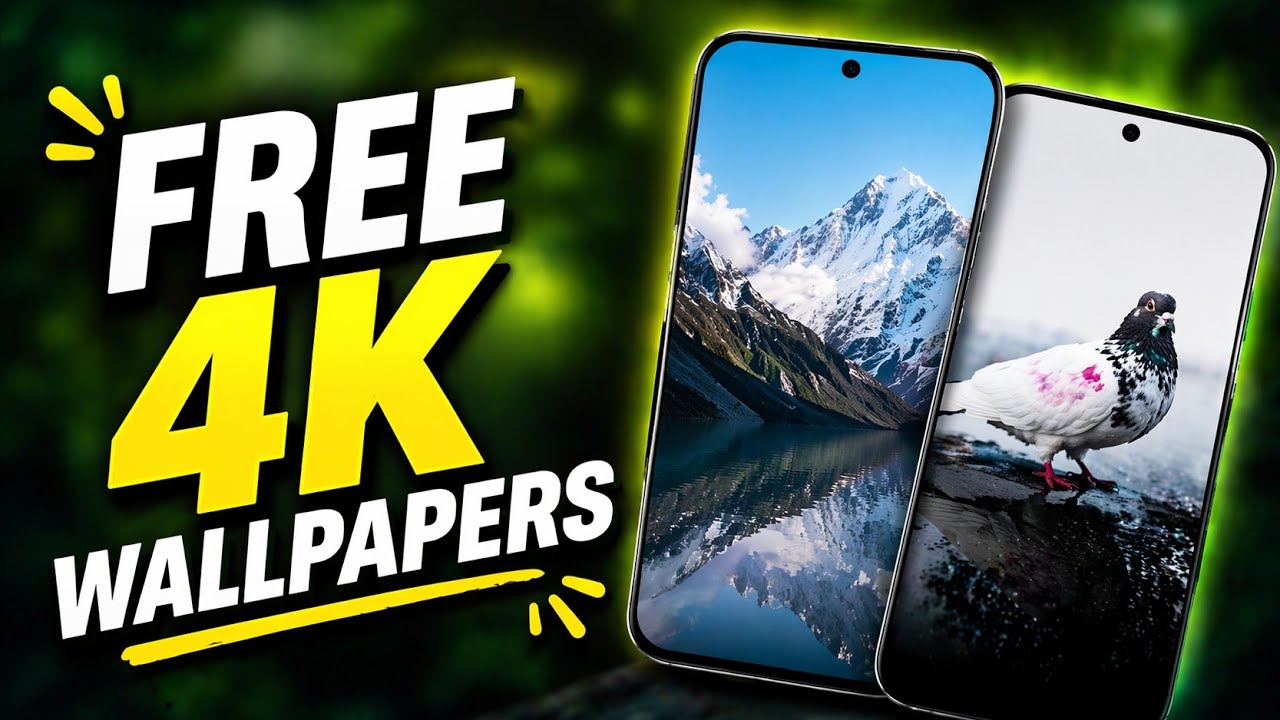 Best FREE 4K Wallpaper App for Android & iPhone 😳 (Ultra HD) | Vill Techy 