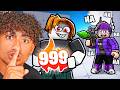 Pretending To Be A NOOB In Roblox Rivals