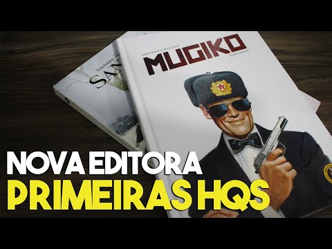 OS PRIMEIROS GIBIS DA EDITORA TREM FANTASMA! Mugiko e Sangue & Gelo