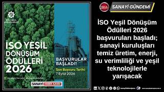 Sanayi Haber Ajansı | Ekonomi, Sanayi, Teknoloji ve Üretim 19.08.2026