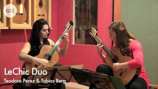 Albeniz 'Cordoba' for 2 guitars played Duo LeChic