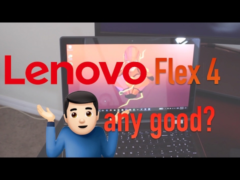 Lenovo Flex 4 "15.6 inch Unboxing"