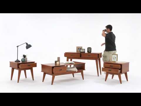 Simpli Home Draper Side Table - Thumbnail 3