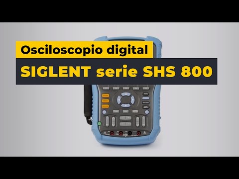 Osciloscopio digital portátil SIGLENT SHS815 Vista previa  1