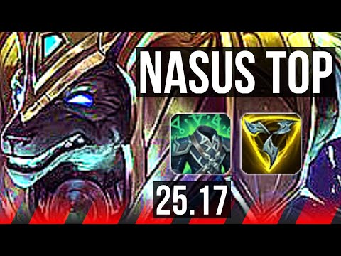 NASUS vs ILLAOI (TOP) | 7/3/9 | EUW Diamond | 25.17