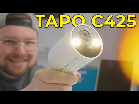 TP-Link Tapo C425 - Die magnetische Sicherheitskamera für alle! (Outdoor und Indoor Kamera)