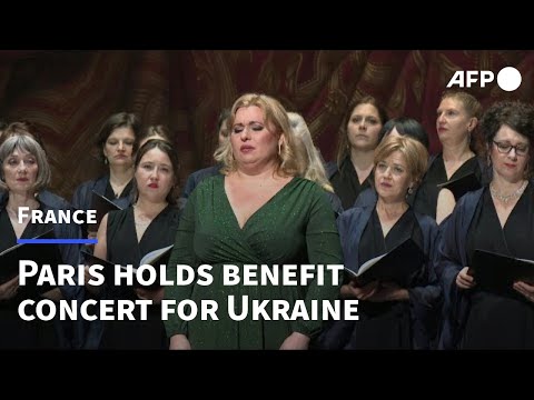 Paris Opera holds benefit concert for Ukraine | AFP