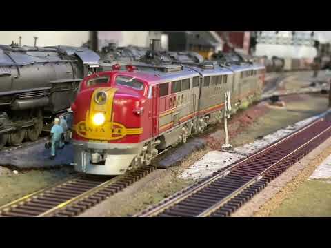 Santa Fe Steam & Diesel Circa 1948, Train 24, “The Grand Canyon Limited and Manifest Freight.