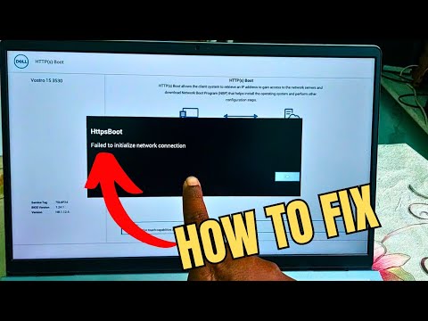 Dell Https Boot Failed To Initialize Network Connection Error Problem Fixed