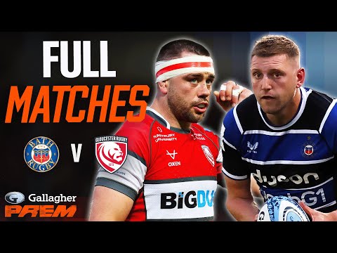 Bath v Gloucester - WEST COUNTRY DERBY DOUBLE HEADER 🔥 | Full Matches | Gallagher Prem 24/25