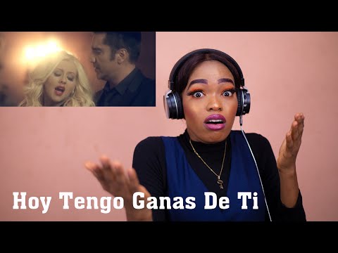 Pro Makeup Artist FIRST TIME HEARING Alejandro Fernández ft Christina Aguilera Hoy Tengo Ganas De Ti
