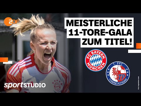 FC Bayern München – Turbine Potsdam | Bundesliga Frauen, 22. Spieltag Saison 2022/23 | sportstudio