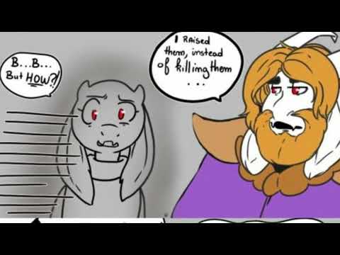 Asgore Burns Toriel! Undertale Comic Dub! #undertale