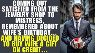 Leaving A Jewelry Store After Buying For His Mistress, He Recalled His Wife's Birthday Needed Credit