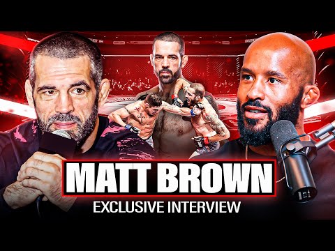 MATT BROWN on FIGHT FIXING IN UFC, TRAINING w/ DJ, RETIREMENT | EXCLUSIVE INTERVIEW!