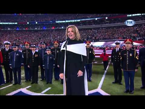 Renée Fleming Super Bowl 2014 National Anthem