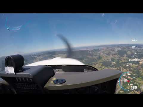 Approach into Vigo Airport in 4 minutes | LEVX | 4K