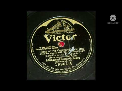 International Novelty Orchestra Song of the Vagabonds 1925 (Victor 19901-A)