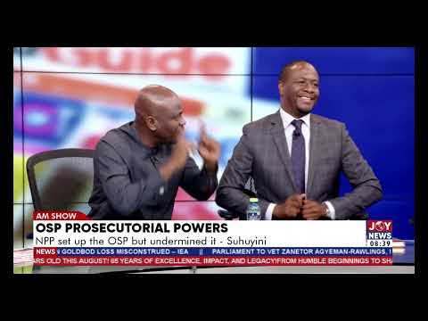 OSP prosecutorial powers: NPP set up the OSP but undermined it - Hamza Suhuyini.